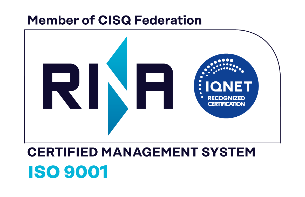 Logo certificazione ISO 9001