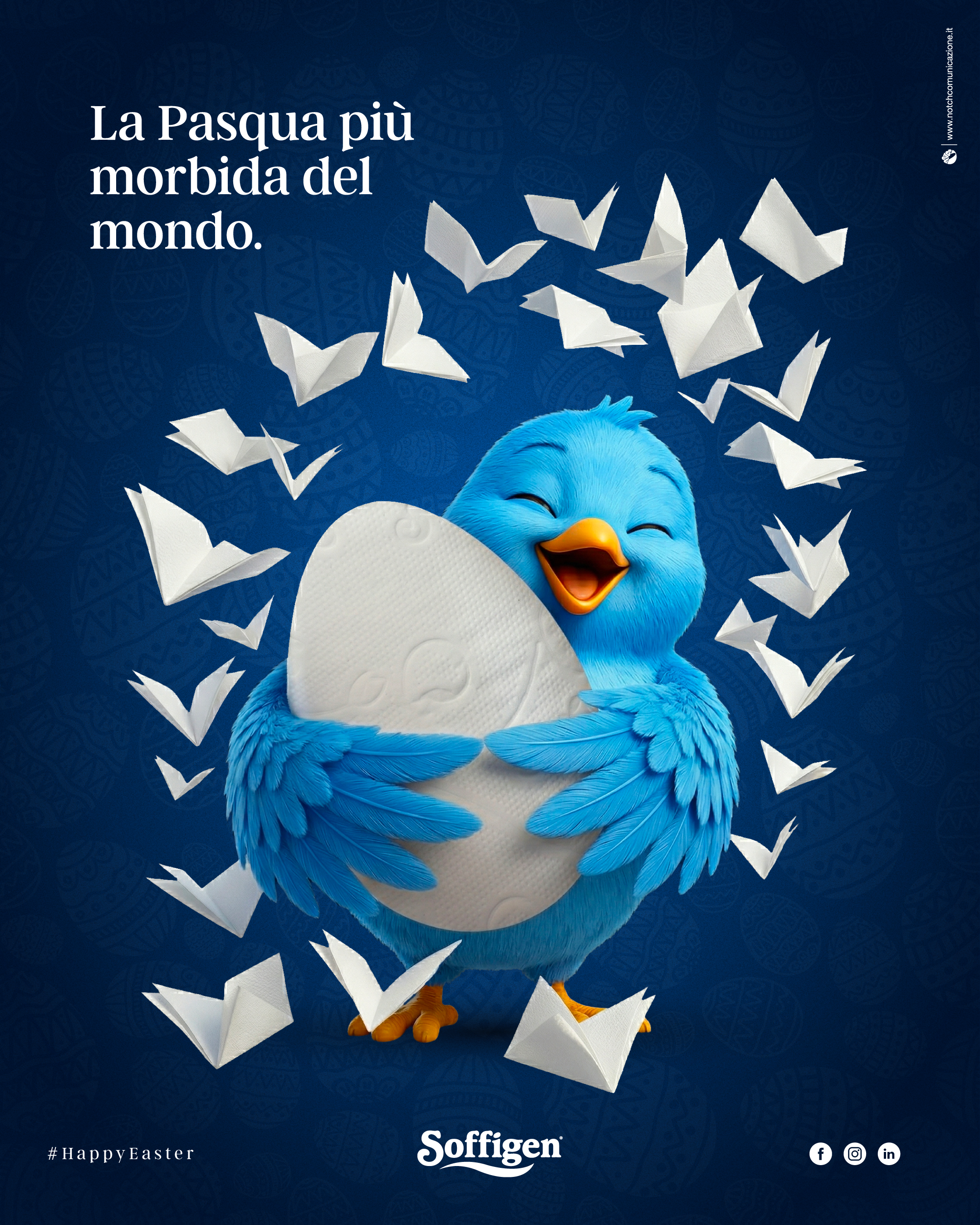 Happy Easter Soffigen — visual social pasquale del brand